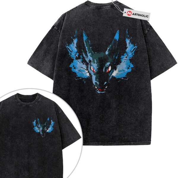 Charizard Shirt, Pokemon Shirt, Anime Shirt, Vintage Tee 2-Sided