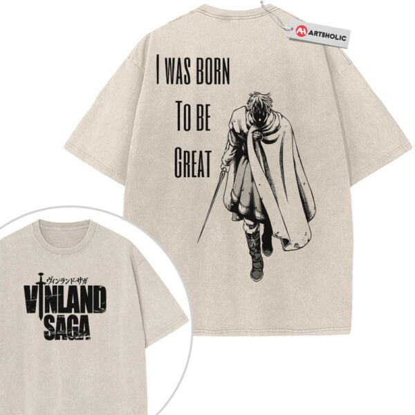 Thorfinn Shirt, Vinland Saga Shirt, Anime Shirt, Vintage T-Shirt 2-Sided