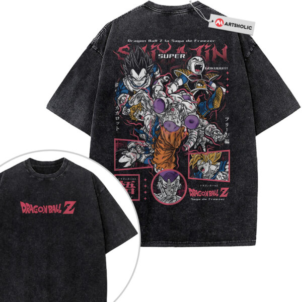Dragon Ball Shirt, DBZ Shirt, Anime Shirt, Vintage Tee 2-Sided
