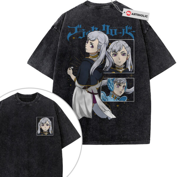 Noelle Silva Shirt, Black Clover Shirt, Anime Shirt, Vintage Tee 2-Sided