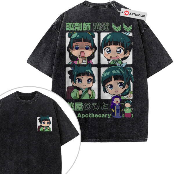Maomao Shirt, The Apothecary Diaries Shirt, Anime Shirt, Vintage Tee 2-Sided