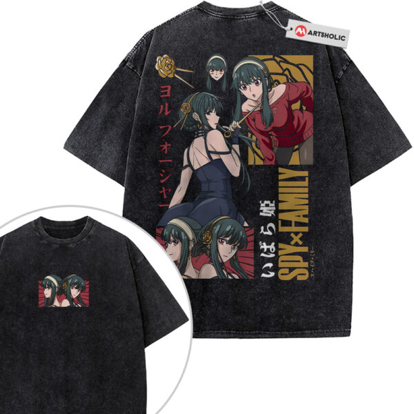 Yor Forger Shirt, Spy x Family Shirt, Anime Shirt, Vintage T-Shirt 2-Sided