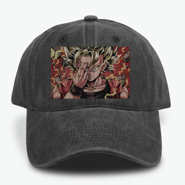 Son Goku Caps, Dragon Ball Z Caps, DBZ Caps, Anime Caps, Vintage Caps