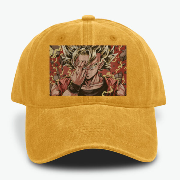 Son Goku Caps, Dragon Ball Z Caps, DBZ Caps, Anime Caps, Vintage Caps