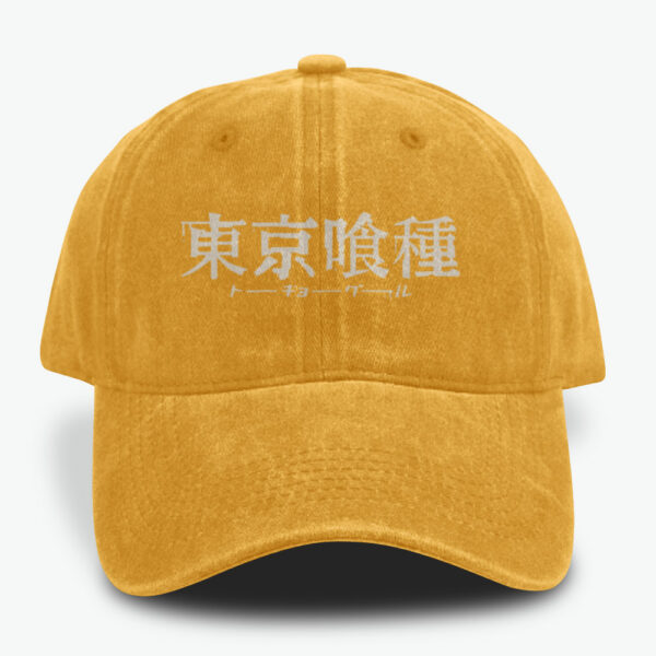 Ken Kaneki Caps, Tokyo Ghoul Caps, Anime Caps, Vintage Tee 2-Sided