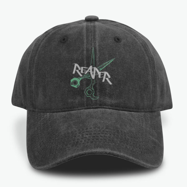 Riyo Reaper Caps, Gachiakuta Caps, Anime Caps, Vintage Caps