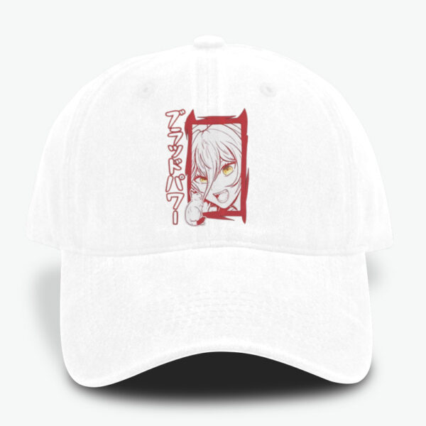 Power Caps, Chainsaw Man Caps, Anime Caps, Vintage Caps