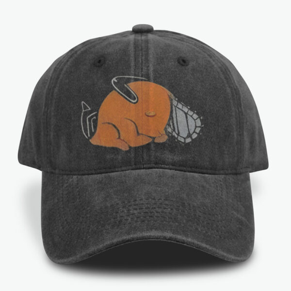 Pochita Caps, Chainsaw Man Caps, Anime Caps, Vintage Caps
