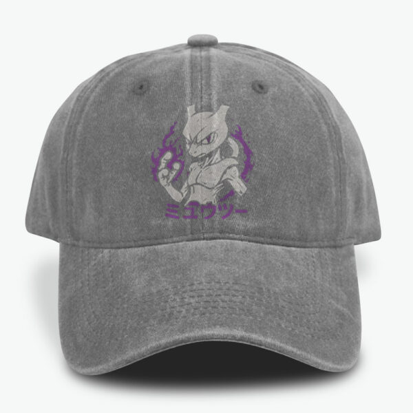 Mewtwo Caps, Pokemon Caps, Anime Caps, Vintage Caps