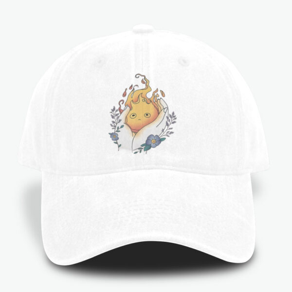 Calcifer Caps, Howl's Moving Castle Caps, Studio Ghibli Caps, Anime Caps, Vintage Caps
