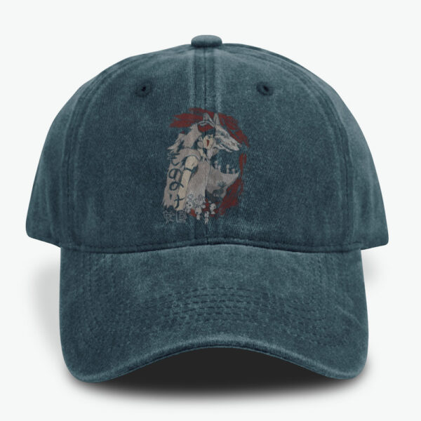 Princess Mononoke Caps, Studio Ghibli Caps, Anime Caps, Vintage Caps