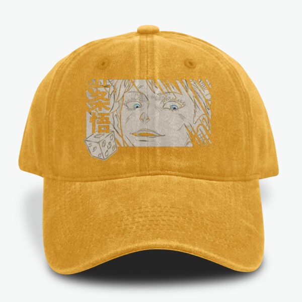 Satoru Gojo Caps, Jujutsu Kaisen Caps, Anime Caps, Vintage Caps