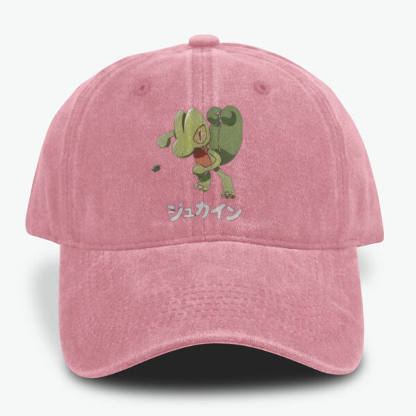 Sceptile Grovyle and Treecko Caps, Pokemon Caps, Anime Caps, Vintage Caps