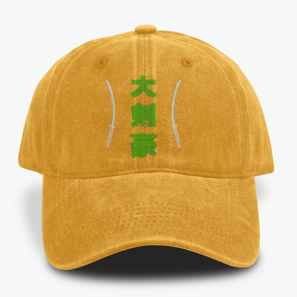 Roronoa Zoro Caps, One Piece Caps, Anime Caps, Vintage Caps