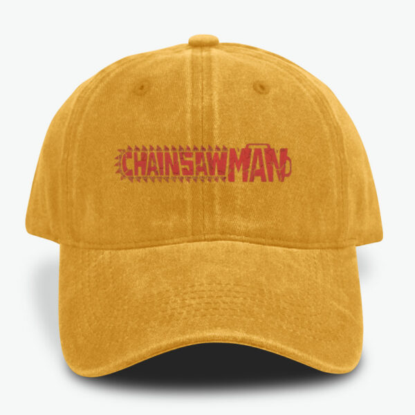 Chainsaw Man Caps, Anime Caps, Vintage Caps