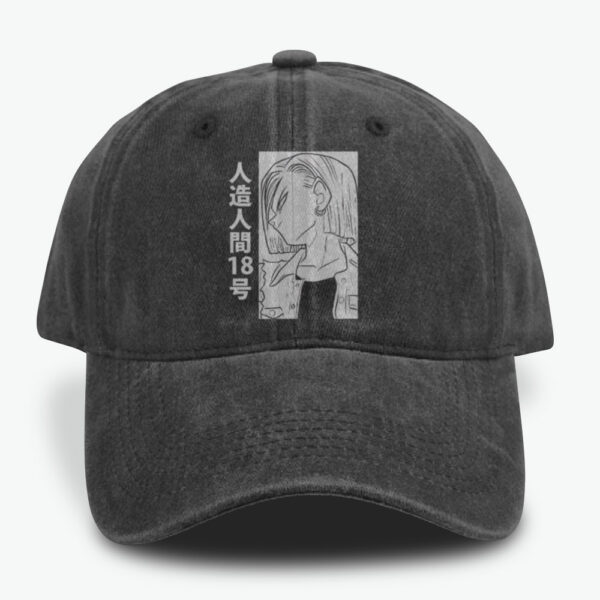 Android 18 Caps, Dragon Ball Caps, Anime Caps, Vintage Caps