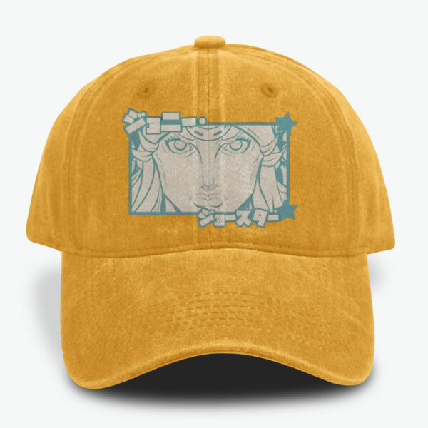 Johnny Joestar Caps, JoJo's Bizarre Adventure Caps, Anime Caps, Vintage Caps