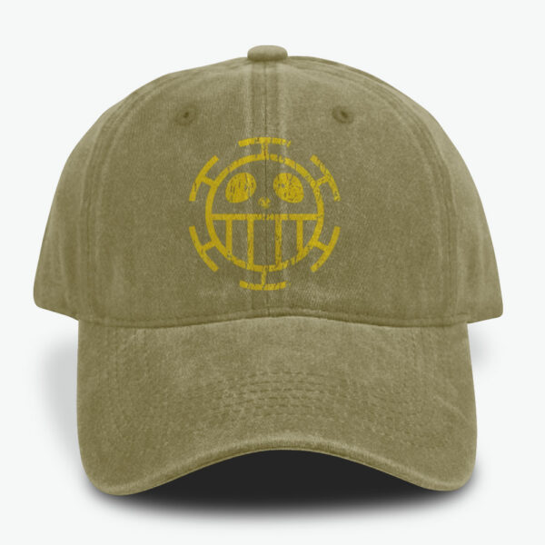 Trafalgar D Water Law Caps, One Piece Caps, Anime Caps, Vintage Caps