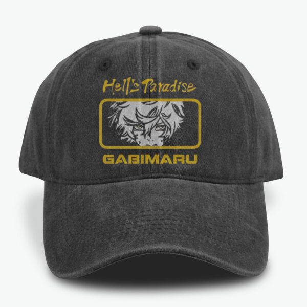 Gabimaru Caps, Hell's Paradise Caps, Anime Caps, Vintage Caps