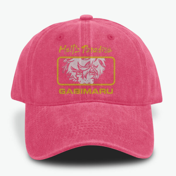 Gabimaru Caps, Hell's Paradise Caps, Anime Caps, Vintage Caps