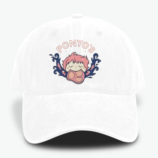 Ponyo Caps, Studio Ghibli Caps, Anime Caps, Vintage Caps