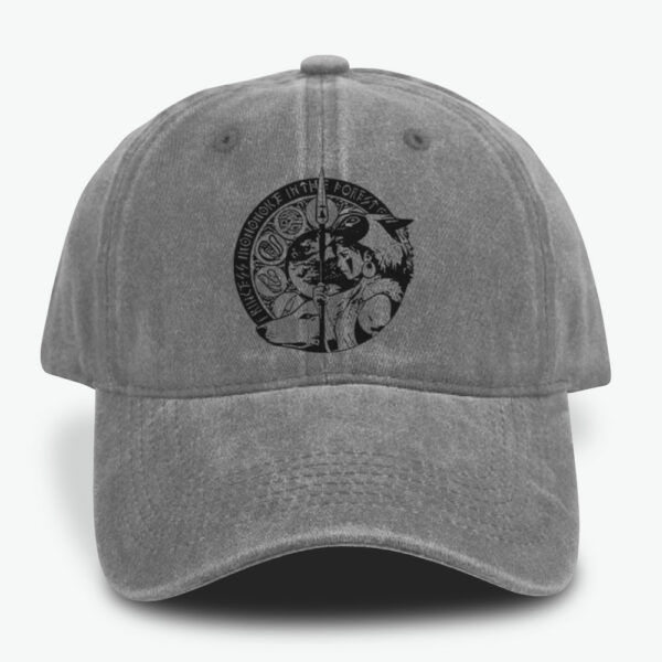 Princess Mononoke Caps, Studio Ghibli Caps, Anime Caps, Vintage Caps