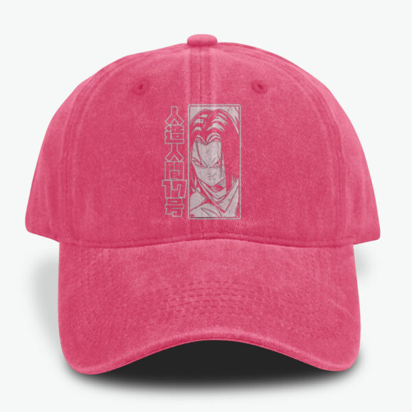Android 17 Caps, Dragon Ball Caps, Anime Caps, Vintage Caps