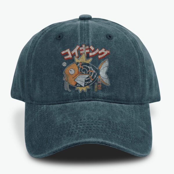 Magikarp Caps, Gyarados Caps, Pokemon Caps, Anime Caps, Vintage Caps