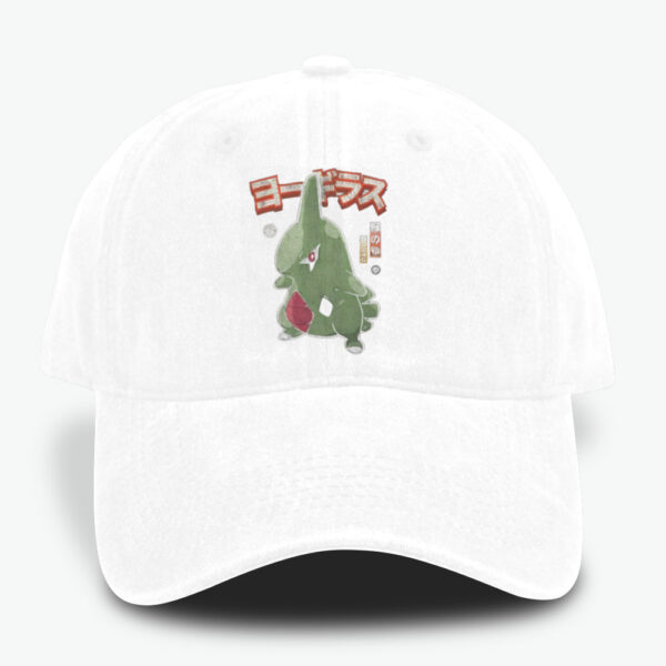 Tyranitar Caps, Larvitar Caps, Pokemon Caps, PKM Caps, Anime Caps, Vintage Caps