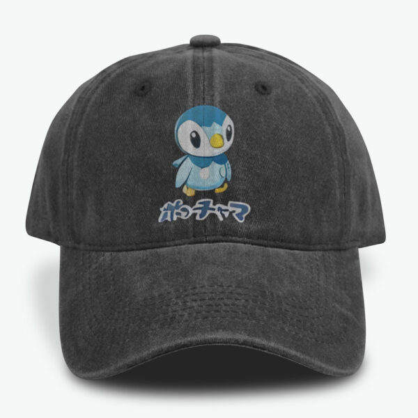 Piplup Caps, Prinplup Caps, Empoleon Caps, Pokemon Caps, Anime Caps, Vintage Caps