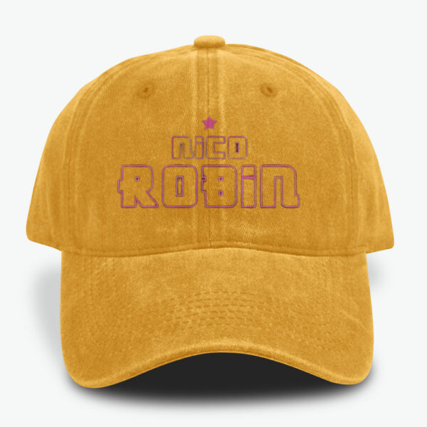 Nico Robin Caps, One Piece Caps, Anime Caps, Vintage Caps