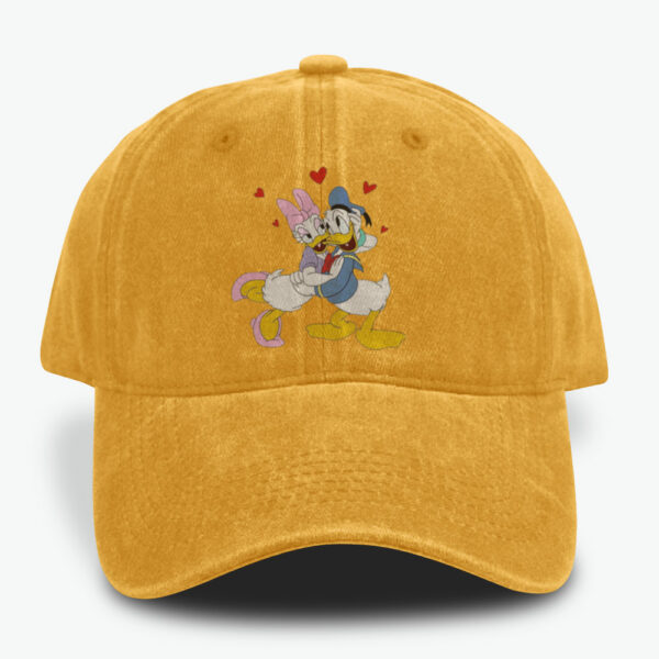Donald Duck Caps, Valentine's Day Caps, Animated Caps, Vintage Caps