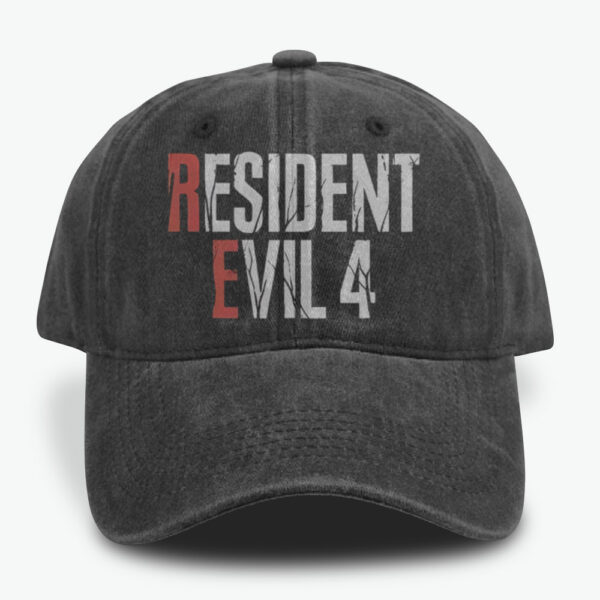 Leon Scott Kennedy Caps, Resident Evil Caps, Game Caps, Vintage Caps