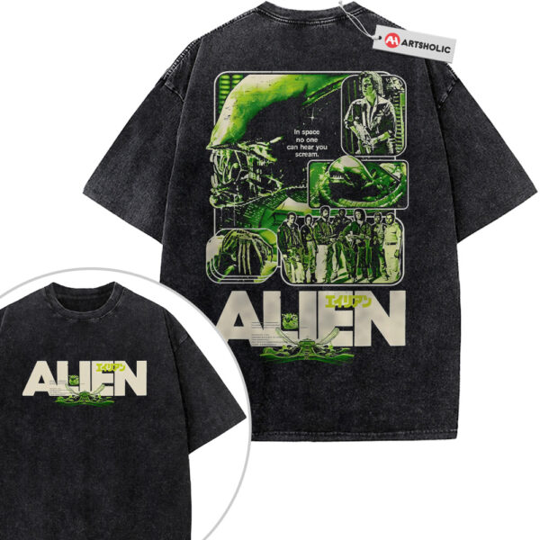 Alien vs Predator Shirt, Movie Shirt, Vintage T-Shirt 2-Sided