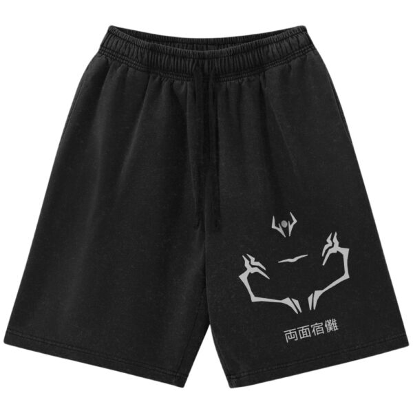 Sukuna x Yuji Itadori Shorts, Jujutsu Kaisen Shorts, Anime Shorts, Vintage Shorts