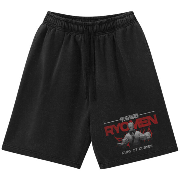 Ryomen Sukuna Shorts, Jujutsu Kaisen Shorts, Anime Shorts, Vintage Shorts