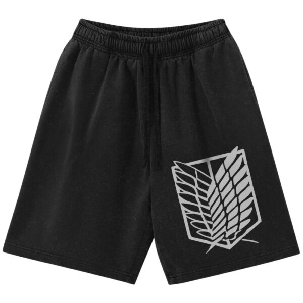 Eren Yeager Shorts, Attack On Titan Shorts, AOT Shorts, Anime Shorts, Vintage Shorts