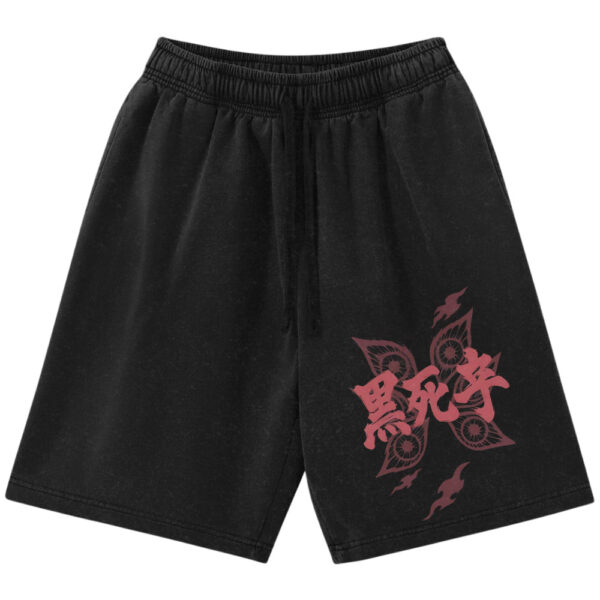 Kokushibo Shorts, Demon Slayer Shorts, Anime Shorts, Vintage Shorts