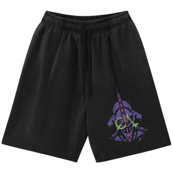 Neon Genesis Evangelion Shorts, Anime Shorts, Vintage Shorts