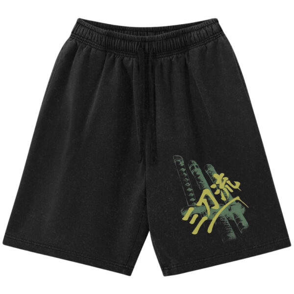Roronoa Zoro Shorts, One Piece Shorts, Anime Shorts, Vintage Shorts