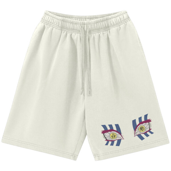 Akaza Shorts, Demon Slayer Shorts, Anime Shorts, Vintage Shorts