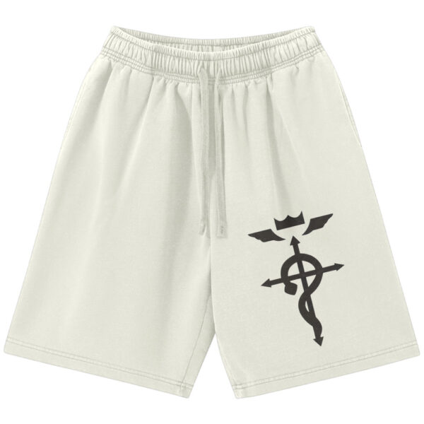 Alphonse vs Edward Elric Shorts, Fullmetal Alchemist Shorts, Anime Shorts, Vintage Shorts