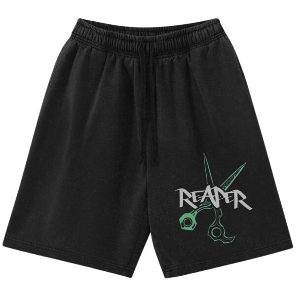 Riyo Reaper Shorts, Gachiakuta Shorts, Anime Shorts, Vintage Shorts
