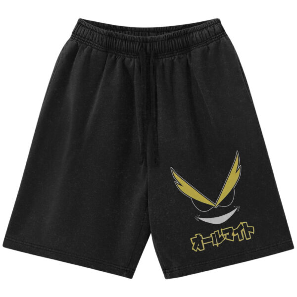 All Might Shorts, MHA Shorts, Anime Shorts, Vintage Shorts