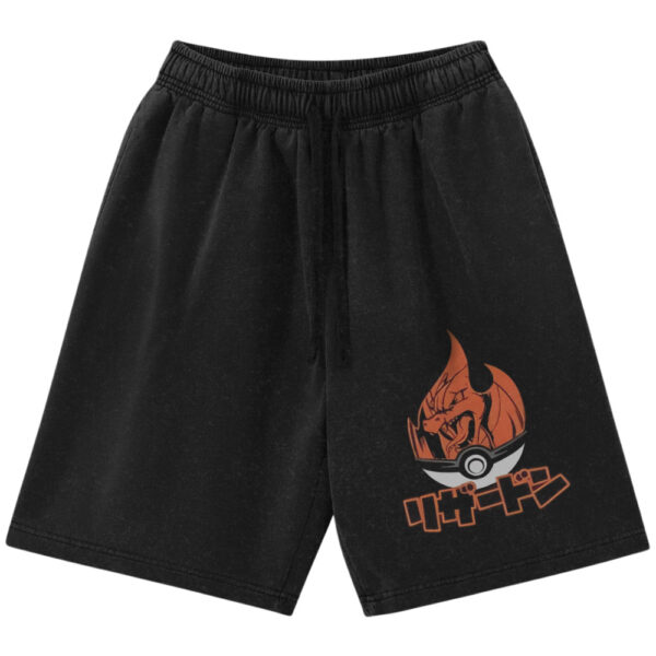 Charizard Shorts, Pokemon Shorts, Anime Shorts, Vintage Shorts