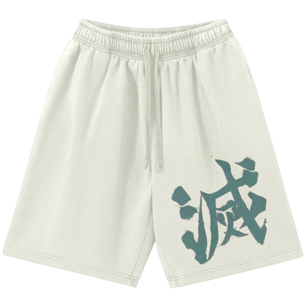 Muichiro Tokito Shorts, Demon Slayer Shorts, Anime Shorts, Vintage Shorts