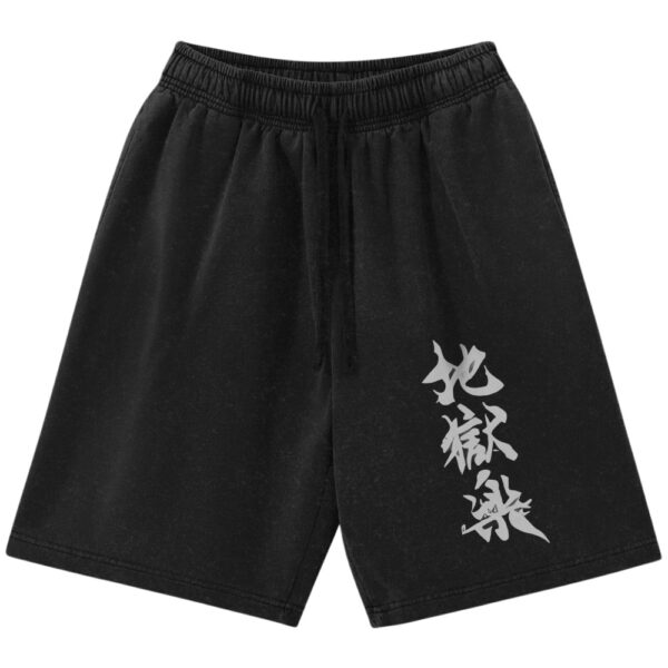 Gabimaru Shorts, Hell's Paradise Shorts, Anime Shorts, Vintage Shorts