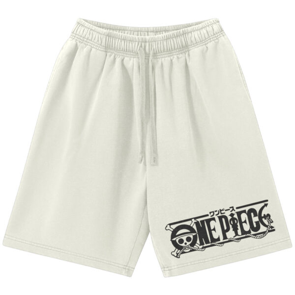 Whitebeard Pirates Shorts, One Piece Shorts, Anime Shorts, Vintage Shorts
