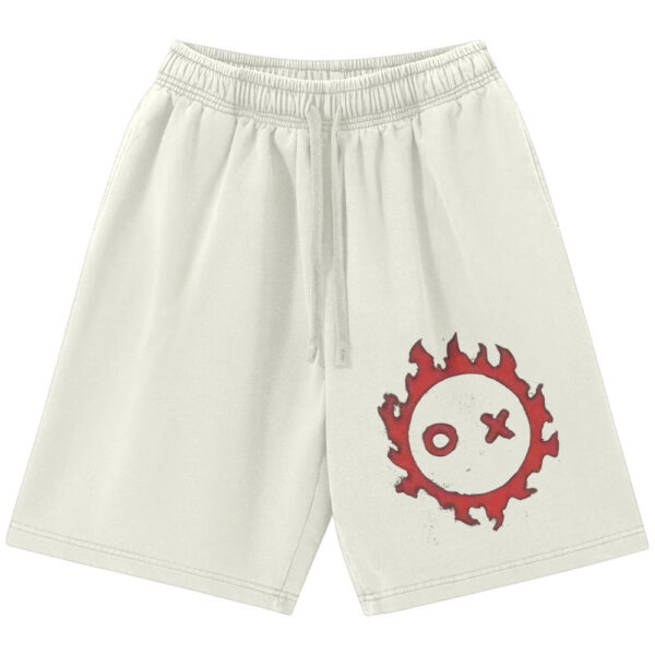 Benimaru Shinmon Shorts, Fire Force Shorts, Anime Shorts, Vintage Shorts