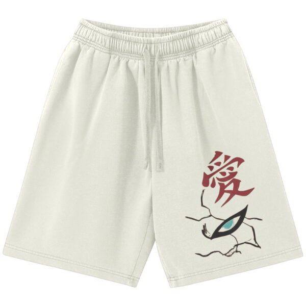 Gaara Shorts, Naruto Shorts, Anime Shorts, Vintage Shorts